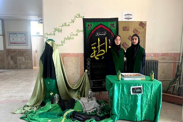 جلوه‌های عشق و ماتم فاطمی دانش‌آموزان ورامینی