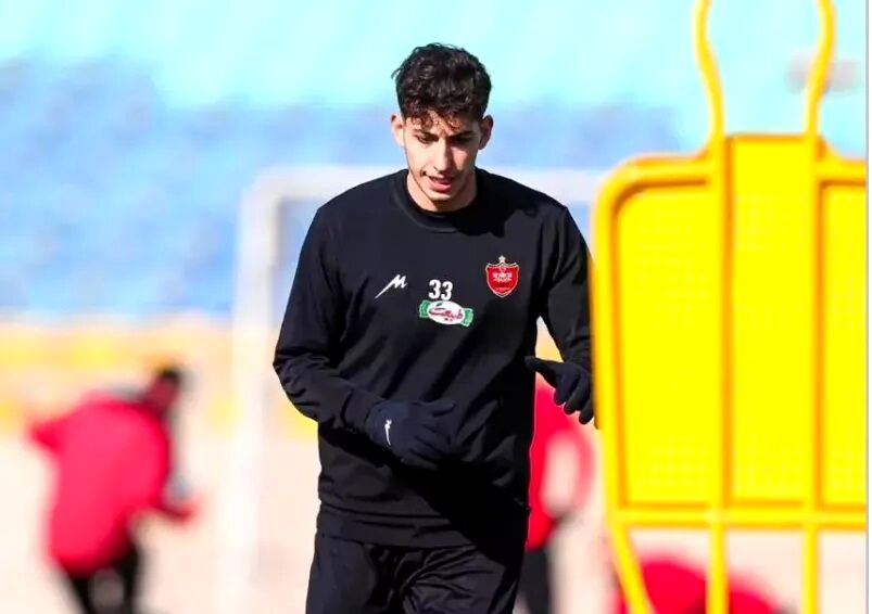 مدافع آکبند پرسپولیس در جمع داماشی‌ها