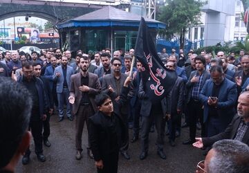 فرهنگیان رشت در فقدان خادم ملت به سوگ نشستند