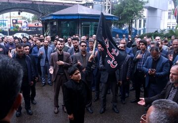 فرهنگیان رشت در فقدان خادم ملت به سوگ نشستند