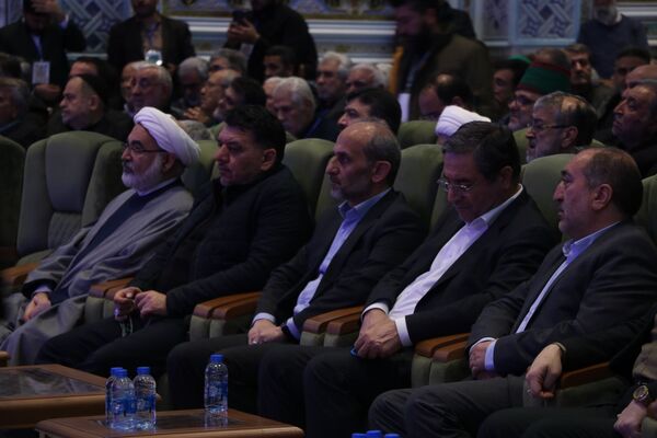 اختتامیه  بیست‌ودومین اجلاس بین‌المللی پیر غلامان حسینی در تالار قدس حرم رضوی