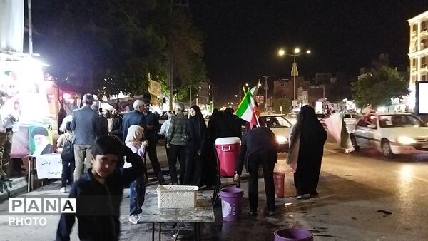 گذری بر فعالیت موکب خیمه العباس  در شصت و هفتمین شب از اجتماعات مردمی نیشابور