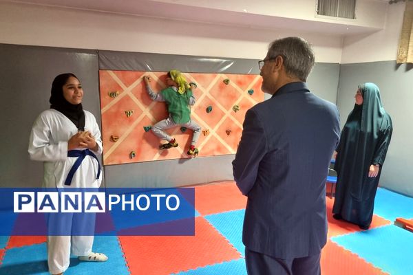 افتتاح اتاق تربیت بدنی دبستان پروین اعتصامی باقرشهر 