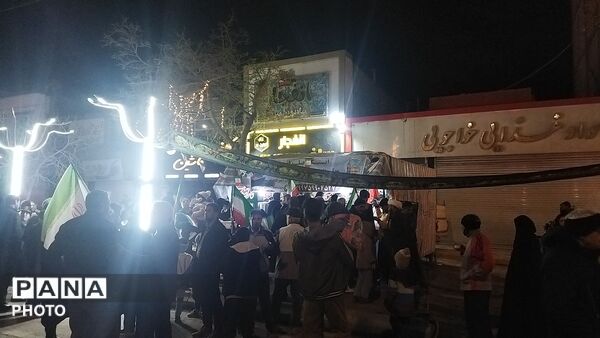 موکب عاشقان امام رضای نیشابور در سی و نهمین شب از اجتماعات مردمی 