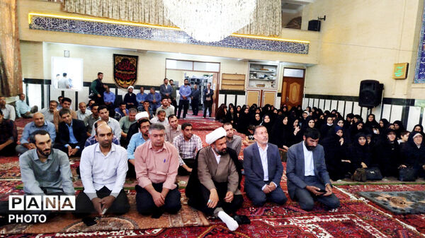 مراسم تکریم فرهنگیان شهرستان بناب با حضور امام جمعه اردبیل