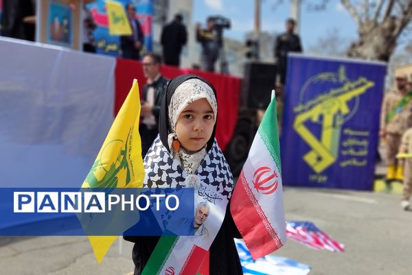 حضور پرشور مردم بیجار در راهپیمایی روز قدس و آخرین نمازجمعه ماه رمضان