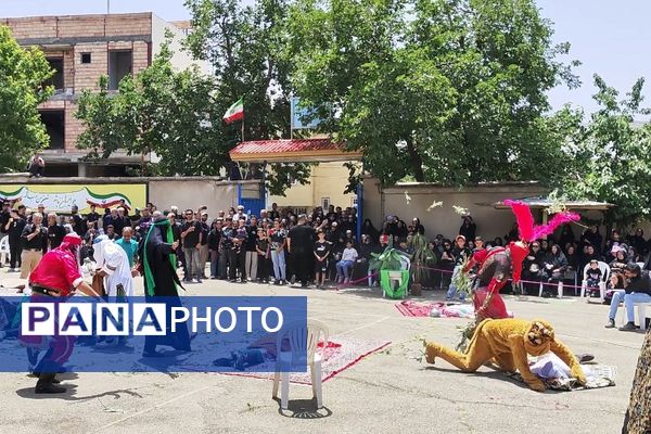 مراسم شبیه خوانی روز عاشورا در شهرستان طالقان