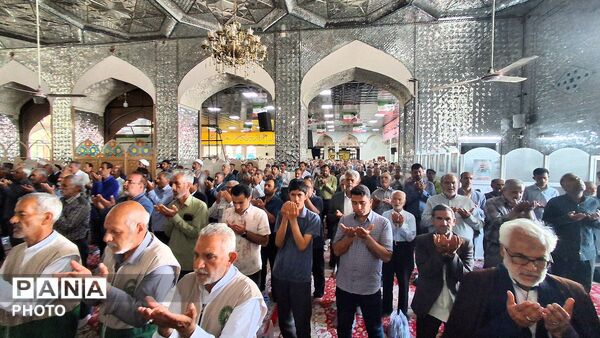 اقامه نماز باران در کاشمر
