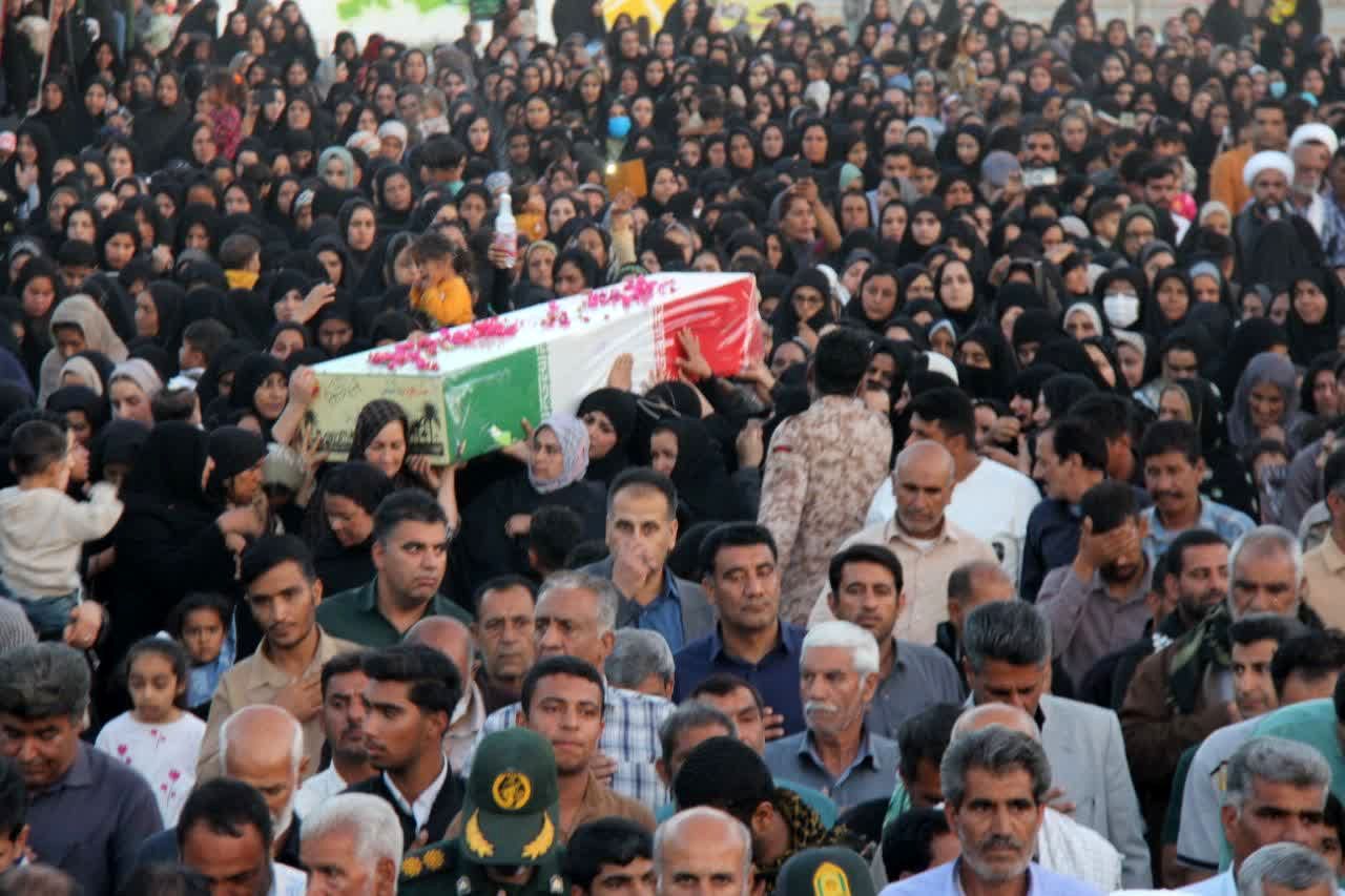 فاریاب در سوگ شهید گمنام