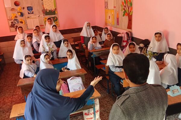 افتتاحیه طرح یاریگران زندگی در دبستان دخترانه شهید رستمی شهرقدس