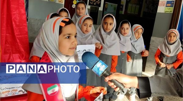 انتخابات شورای دانش آموزی در دبستان دخترانه حضرت معصومه ( س )