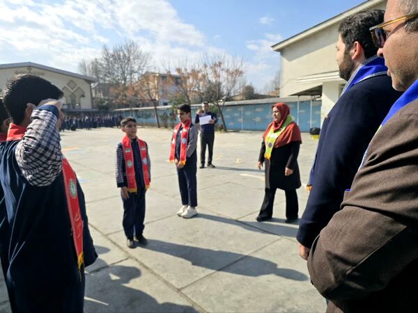 همایش وطن یار در دبستان حضرت علی اصغر گرگان 