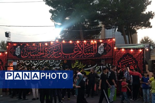 برپایی مراسم سوگواره  و موکب نذری به مناسبت شهادت حضرت رقیه (س) در ملارد 