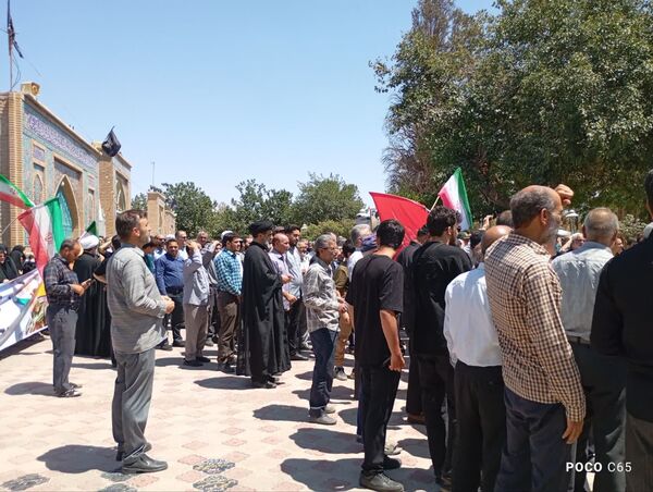  راهپیمایی جمعه خشم در شهر کاشمر