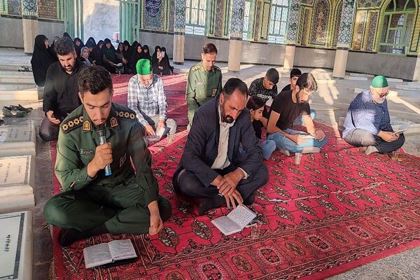 مراسم پنجشنبه‌های شهدایی در شهر بار