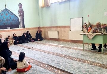 برگزاری جلسه آموزش خانواده در آموزشگاه حضرت معصومه (س) ناحیه دو شهرری 