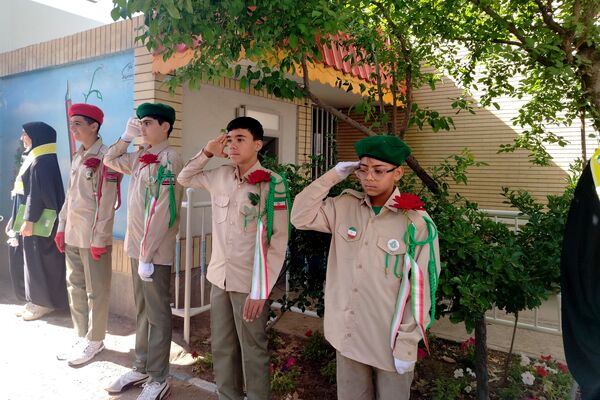 سپاس معلم  در نیشابور