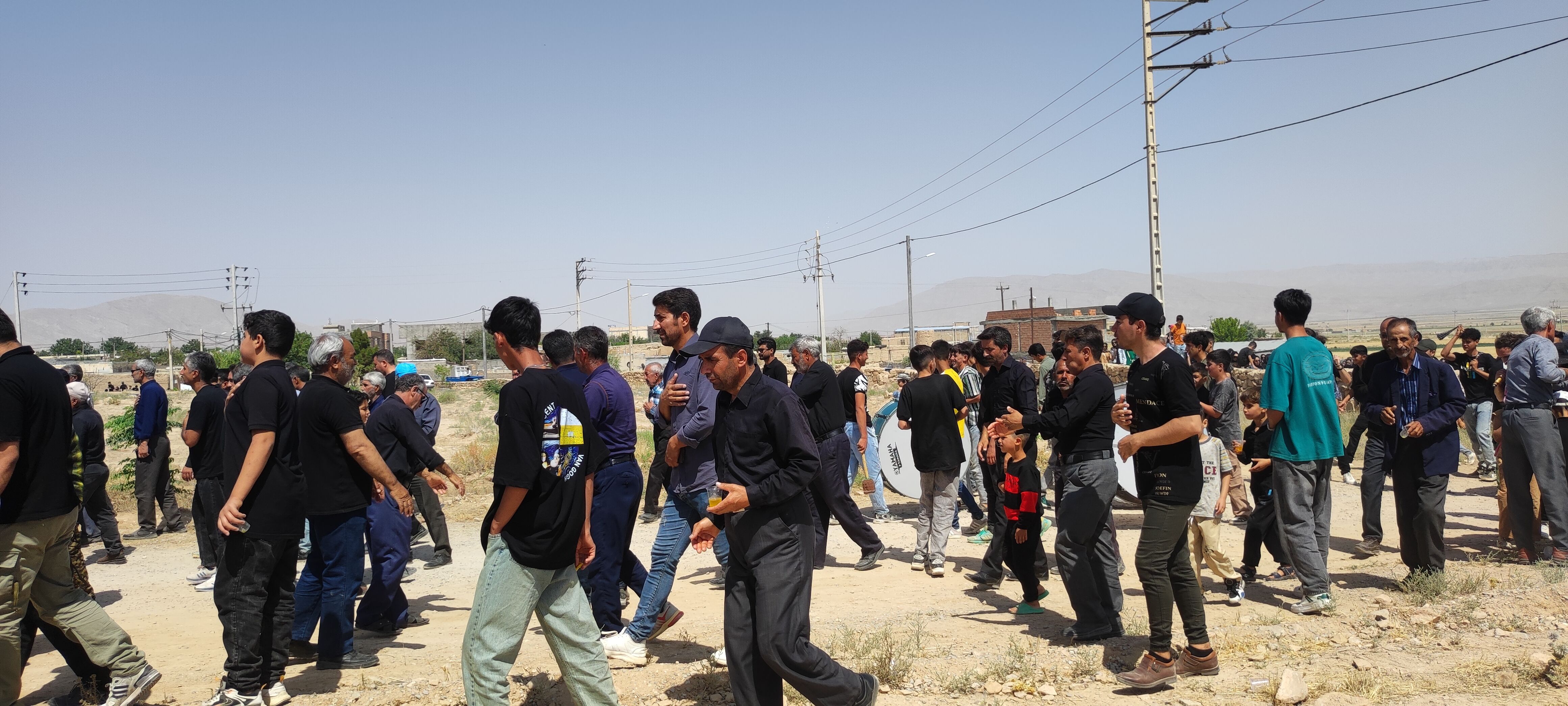 عاشورای حسینی در روستای حسین آباد شیروان