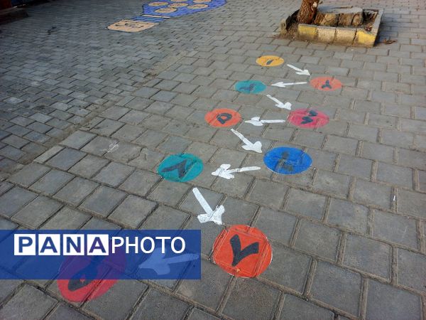 پروژه حیاط پویا در دبستان  شطیطه نیشابور