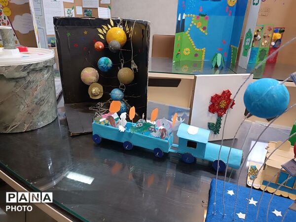 نمایشگاه «جابر دست‌سازه» مخترعان کوچک در آموزشگاه علامه طباطبایی پیشوا