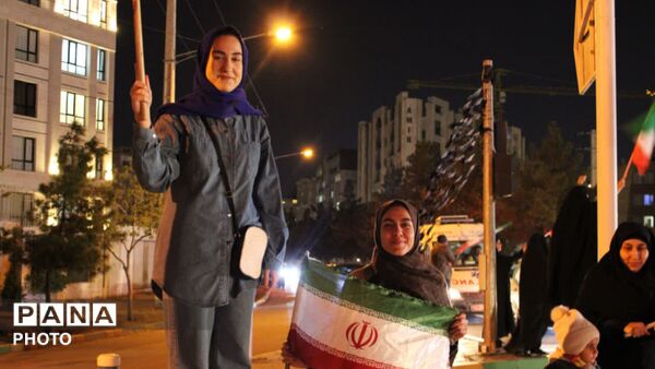 حماسه حضور شهروندان مشهدی کف خیابان های مشهد