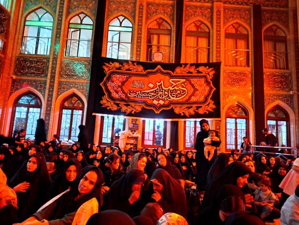 برگزاری مراسم عزاداری ابا عبدالله الحسین (ع) در تکیه ابوالفضلی 