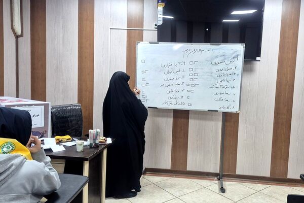  انتخابات شورای دانش‌آموزی منطقه‌ای در کهریزک 