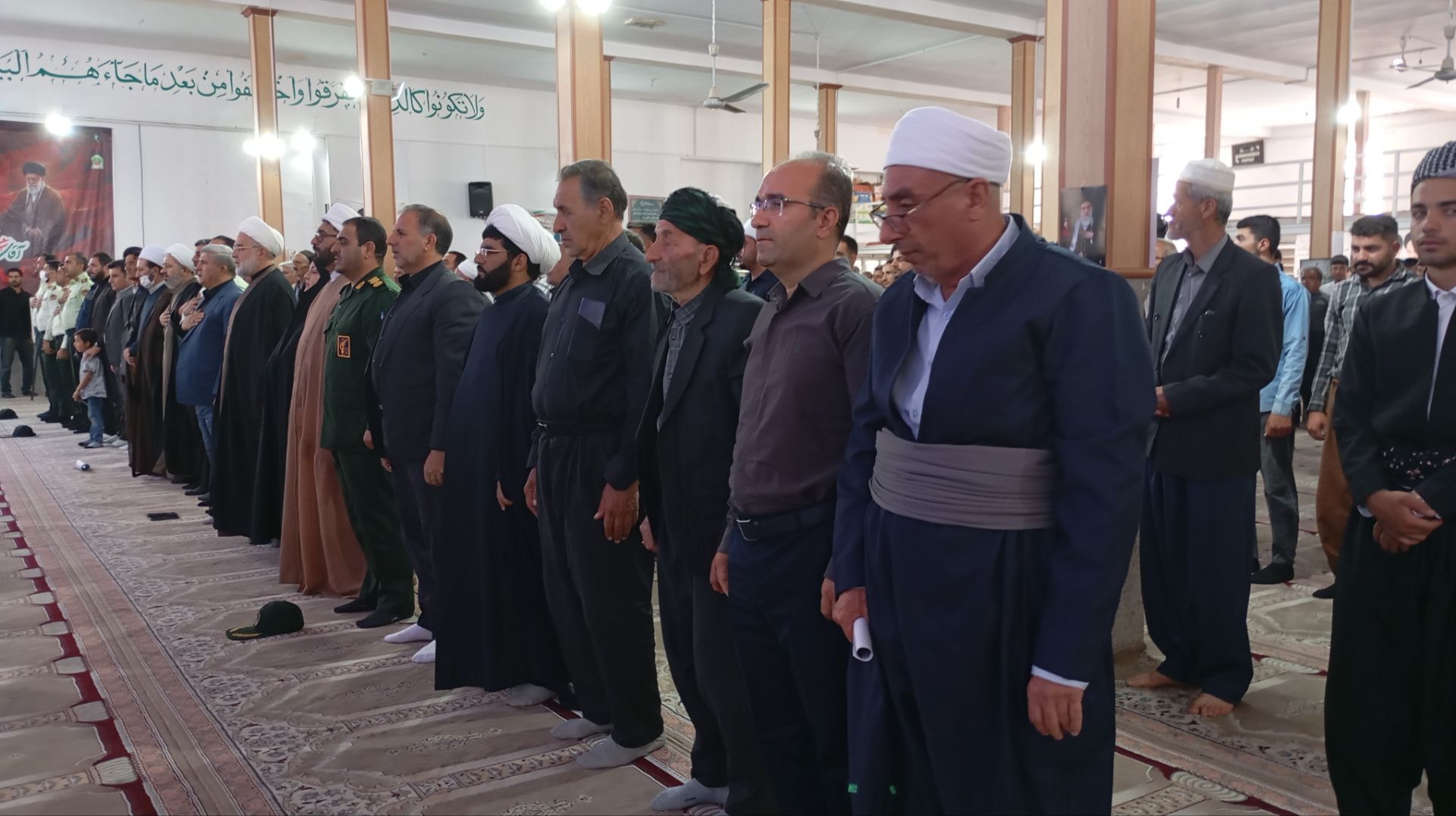 مراسم گرامیداشت رهبر شهید انقلاب در شهرستان دهگلان