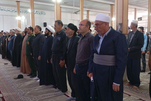 مراسم گرامیداشت رهبر شهید انقلاب در شهرستان دهگلان