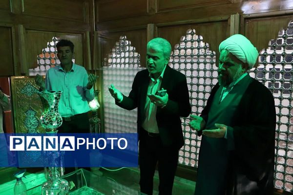 عطر معنویت در آستان بی‌بی سکینه (س) صفادشت