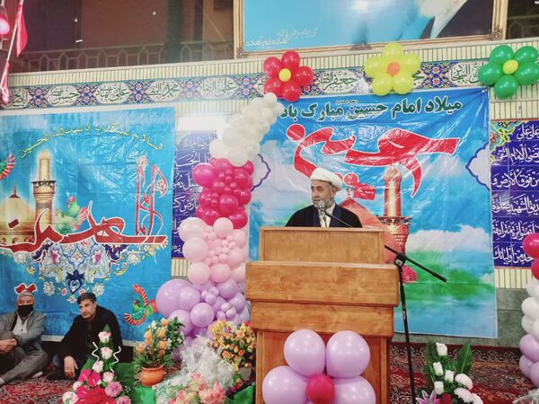 حضور مردم شیعه و سنی تربت‌ جام در جشن ولادت امام حسین (ع)