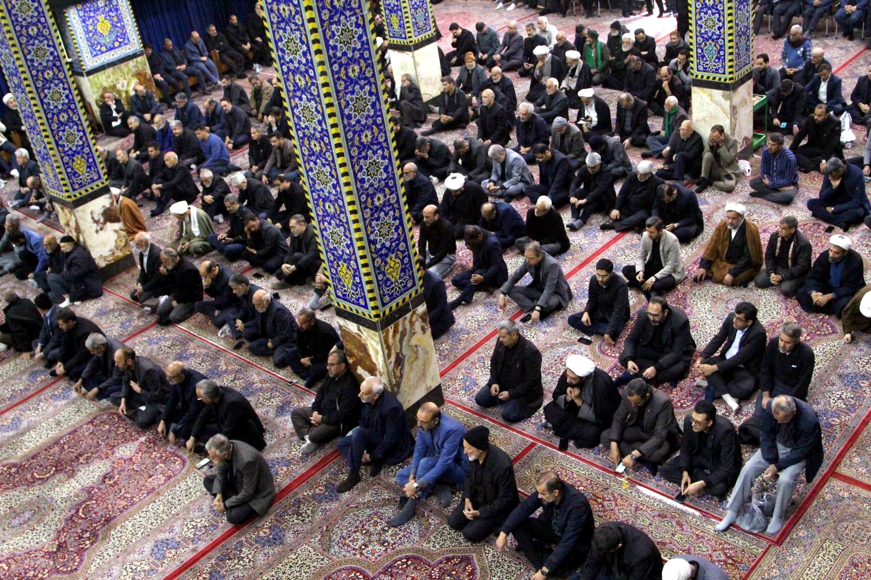 هفتمین روز بزرگداشت امام امت در مسجد روضه محمدیه یزد
