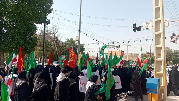 اجتماع بزرگ زینبیون در لردگان 
