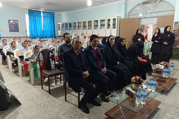 افتتاحیه طرح  «ایرانمون» در مدرسه شهدای گمنام بهارستان‌دو