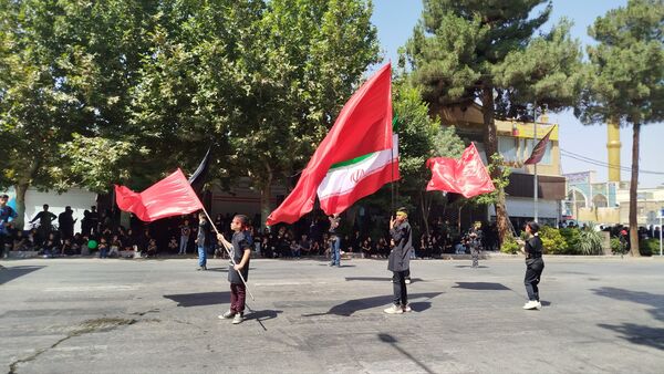 برپایی پرشور مراسم عزاداری سیدالشهدا در خیابان‌های نیشابور 