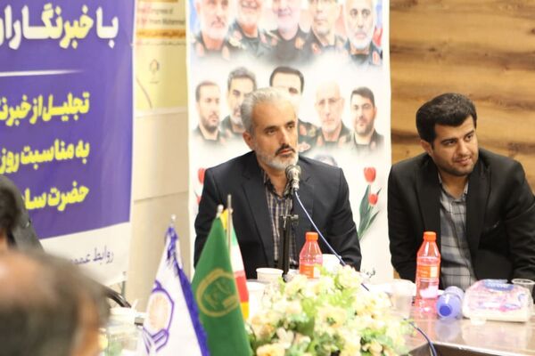 نشست خبری رئیس هیات امنا و مدیر روابط عمومی آستان حضرت سلطانعلی(ع) و اصحاب رسانه