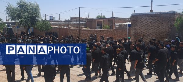 عزاداری ظهر عاشورا در روستای حسن آباد بلهر 