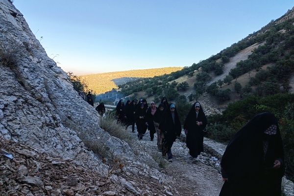 اردوی پیاده‌روی برای سومین دوره شهید چمران برگزار شد