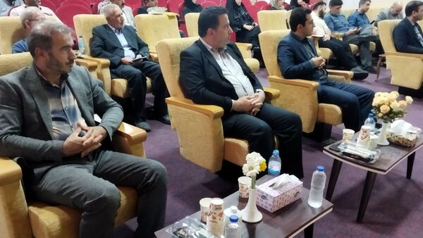  نشست خبری هفته دولت فرماندار اسکو