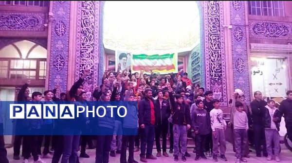 نسل z فریاد الله اکبر را در نیشابور سر دادند