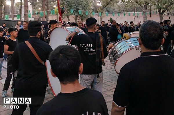  شب عاشورا در امامزاده علی‌اکبر
