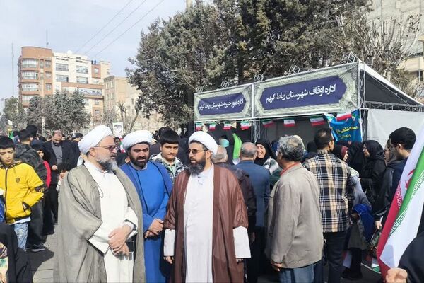 بازدید امام جمعه شهرستان رباط‌کریم و رئیس‌اداره‌ امورخیریه از موکب رباط کریم