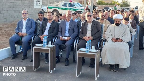 آیین افتتاح همزمان پروژه‌های عمرانی بنیاد مسکن انقلاب اسلامی شهرستان بشرویه 