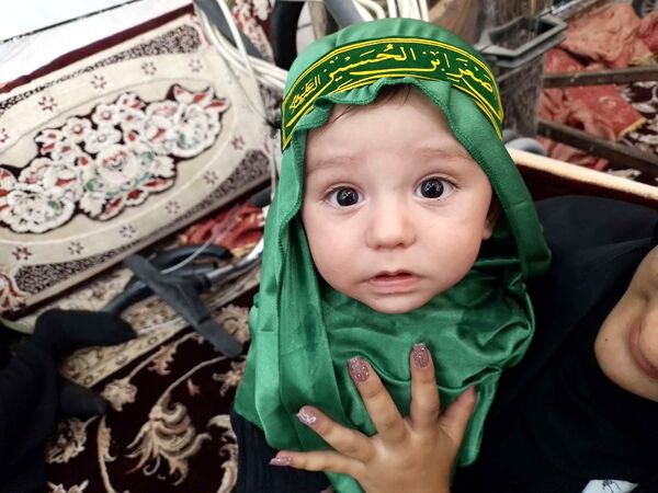 برگزاری مراسم شیرخوارگان حسینی در خلیل آباد
