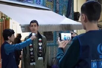 گزارش ویژه شبکه امید از غرفه سازمان دانش آموزى در میدان المپیک