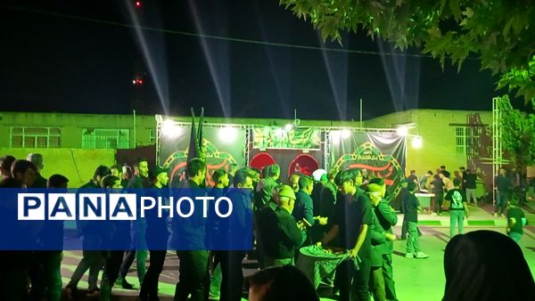 مراسم شب عاشورا در شهر تیتکانلو