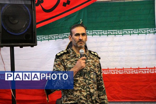 یادواره شهدای دانش‌آموزی سامان در ایام فاطمیه 