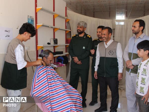 اردوی جهادی در روستای حصارعیسی جاجرم با رنگ خدمت و همدلی