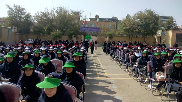 نواخته شدن زنگ مهر،زنگ خیرین و زنگ ایثار  در دبیرستان حسین ملایی