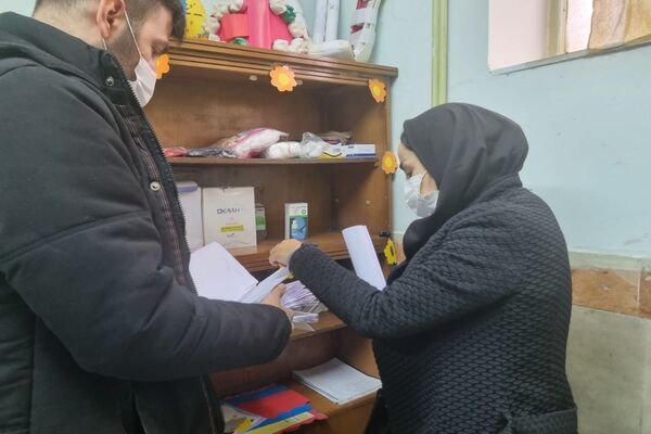 بازدید از وضعیت بهداشت و پایگاه‌های تغذیه سالم مدارس پاکدشت 
